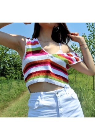Pride Reversible Knitted Top